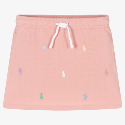 Polo Ralph Lauren Babies' Girls Pink Piqué Skirt