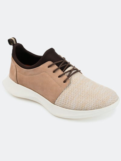 Thomas & Vine Men's Hadden Knit Casual Sneakers Men's Shoes In Taupe