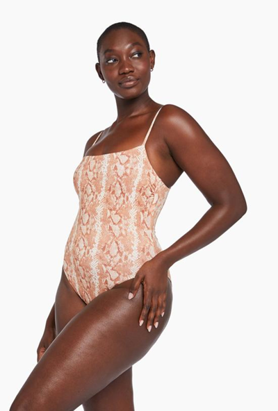Vitamin A Jenna One Piece Swimsuit In Brown