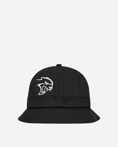 Alltimers Hell Demon Embroidered Bucket Hat In Black