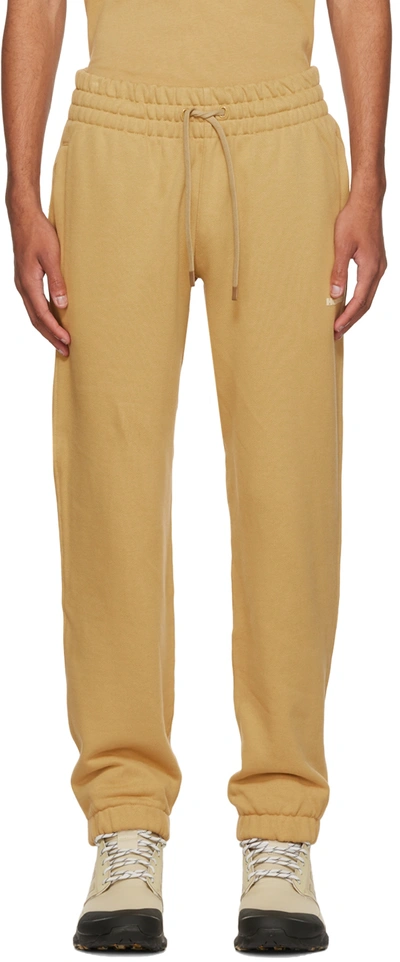 Adidas X Humanrace By Pharrell Williams Tan Humanrace Basics Lounge Pants In Golden Beige