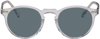 Oliver Peoples Transparent Peck Estate Edition Gregory Peck Sunglasses In 1101r8 Crys
