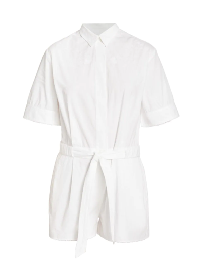 Rag & Bone Surplus Romper In White