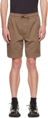 Ymc You Must Create Drawstring Track Shorts In 20-brown