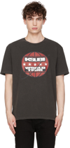 Ksubi World Tour Biggie Cotton Graphic Tee In Black
