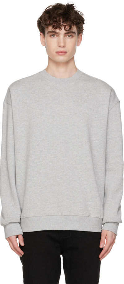 Ksubi Gray 4x4 Biggie Crew Chili Sweatshirt In Grey