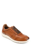 Thomas & Vine Mosley Luxe Sneaker In Cognac