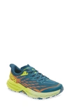 Hoka Speedgoat 5 Running Shoe In Blue Coral / Evening Primrose