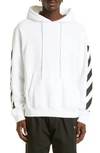 OFF-WHITE DIAGONAL ARROW SLIM FIT HOODIE