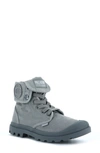 Palladium Womens Baggy Boots In Titanium/ High Rise