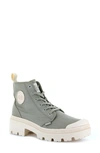 Palladium Womens Pallabase Twill Boots In Dune