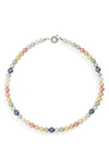 POLITE WORLDWIDE MULTICOLOR FRESHWATER PEARL NECKLACE