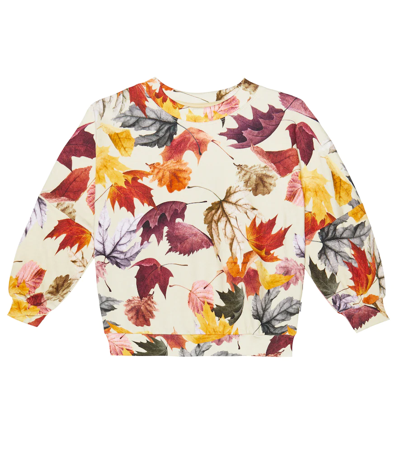 Molo Kids' Marika Sweatshirt Falling Leaves