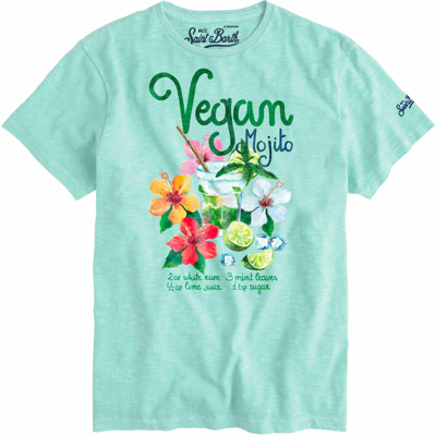 Mc2 Saint Barth Vegan Mojito Man T-shirt In Green
