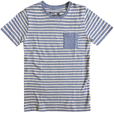 Mc2 Saint Barth Kids' Tshirt Boy Stripes Light Blue