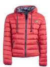 MC2 SAINT BARTH MAN DOUBLE FACE RED DOWN JACKET