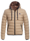 MC2 SAINT BARTH MAN DOUBLE FACE BEIGE DOWN JACKET