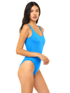 MC2 SAINT BARTH GLOSSY BLUETTE ONE PIECE