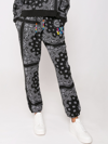 MC2 SAINT BARTH COTTON BANDANNA JOGGERS WITH SAINT BARTH EMBROIDERY