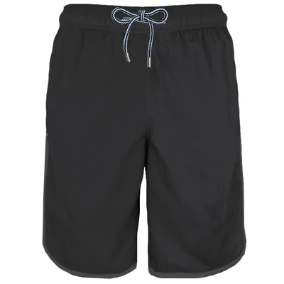 Mc2 Saint Barth Boardshort Solid Black