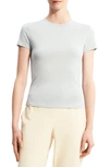 Theory Tiny Apex Organic Pima Cotton T-shirt In Harbour