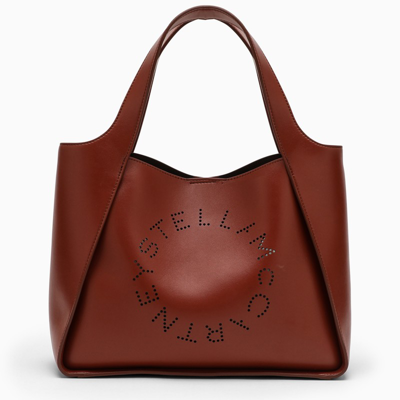 Stella Mccartney Sierra Medium Stella Logo Bag In Red