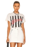 Madeworn Blondie Destroyed Tee In Vintage White