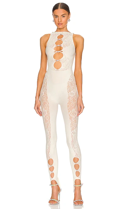 Poster Girl The Janice Jumpsuit In Cream