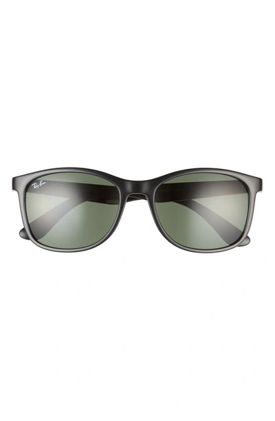 Ray Ban 56mm Square Sunglasses In Arista/ Dark Green