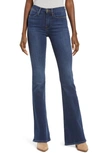 Frame Le High Waist Flare Jeans In Dublin