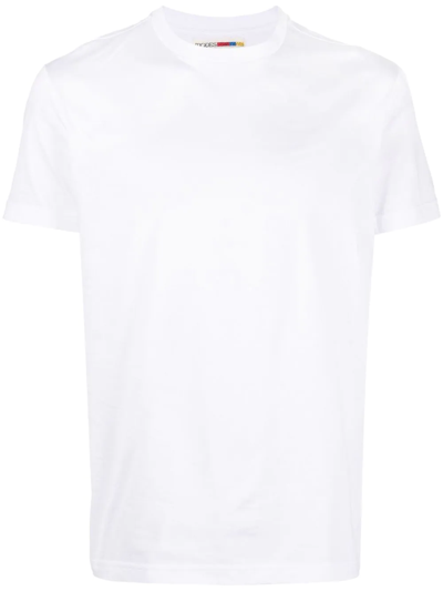 Modes Garments Shortsleeved Cotton T-shirt In White