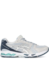 Asics Blue Gel-kayano 14 Panelled Trainers In Multicolor