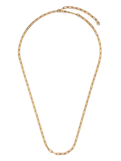 Otiumberg Gold Vermeil-plated Chain-link Necklace In Yellow Gold
