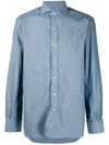 DOPPIAA BUTTON-DOWN FITTED SHIRT