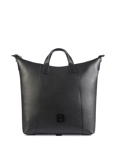 Balenciaga Hourglass 手提包 In Black