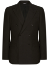 DOLCE & GABBANA TAORMINA-CUT DOUBLE-BREASTED SUIT