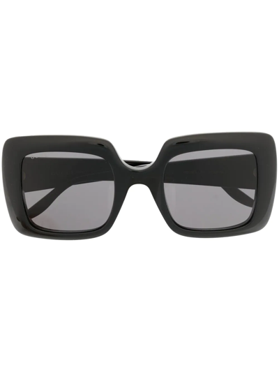 Gucci Square-frame Sunglasses In Schwarz