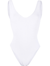 Bondeye Bound By Bond-eye The Mara Textured One-piece Swimsuit In White