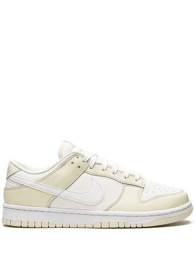 Nike Dunk Low "coconut Milk" Sneakers In White