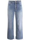 GANNI RELAXED MID-RISE JEANS