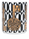 Fornasetti Chiavi Pencil Holder In Schwarz