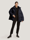 Nap Loungewear Matte Quilted Puffer Jacket In Azure