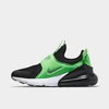 Nike Air Max 270 Extreme Big Kids' Shoes In Black/chrome/green Strike/white