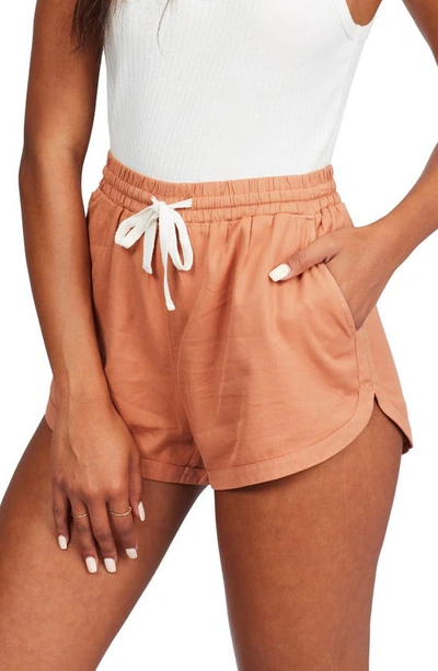 Billabong 'road Trippin' Shorts In Terracotta