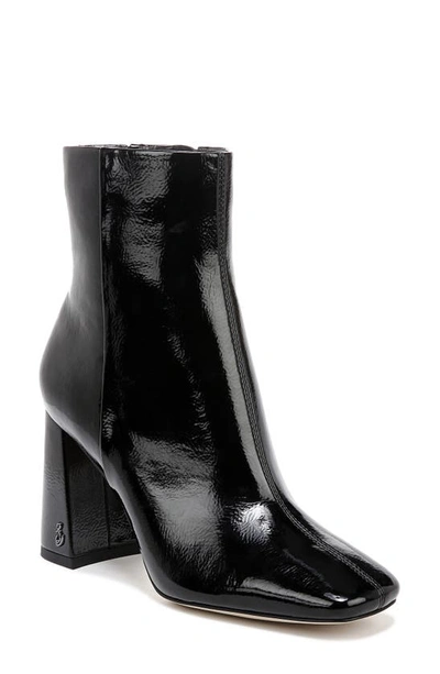 Sam Edelman Codie 2 Womens Zipper Square Toe Ankle Boots In Black