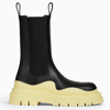 BOTTEGA VENETA BOTTEGA VENETA | BLACK/LEMONADE THE TIRE BOOTS,630297VBS50/L_BV-1335_500-39