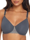 Natori Bliss Perfection Unlined Seamless Bra In Ash Navy,anchor