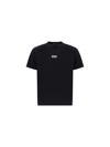 Dsquared2 Man T-shirt Black Size L Cotton In Black