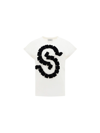Ferragamo Gancio S Cotton T-shirt In Off White