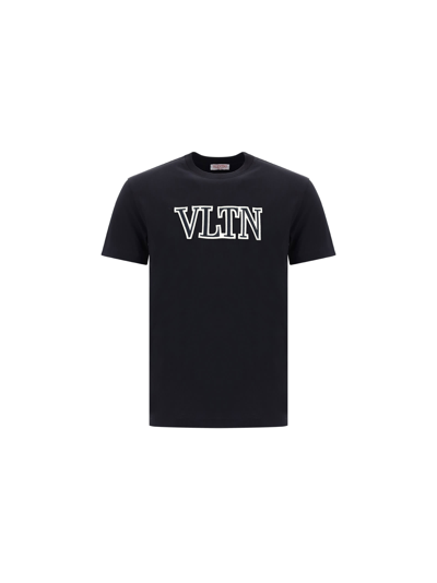 Valentino Men's  Black Other Materials T Shirt